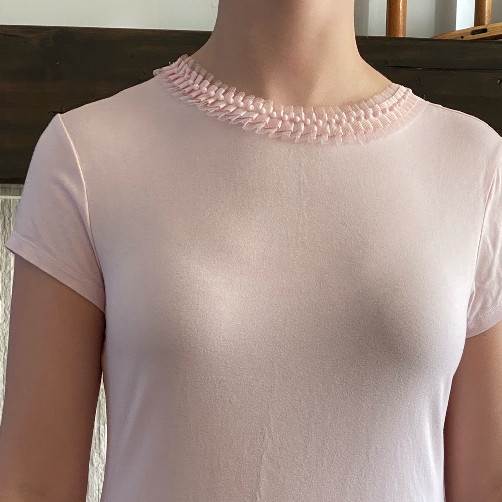 Ted Baker Jacii embellished neck tee